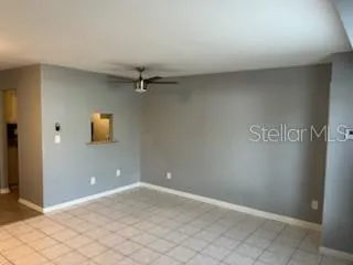 a view of a room with a empty space