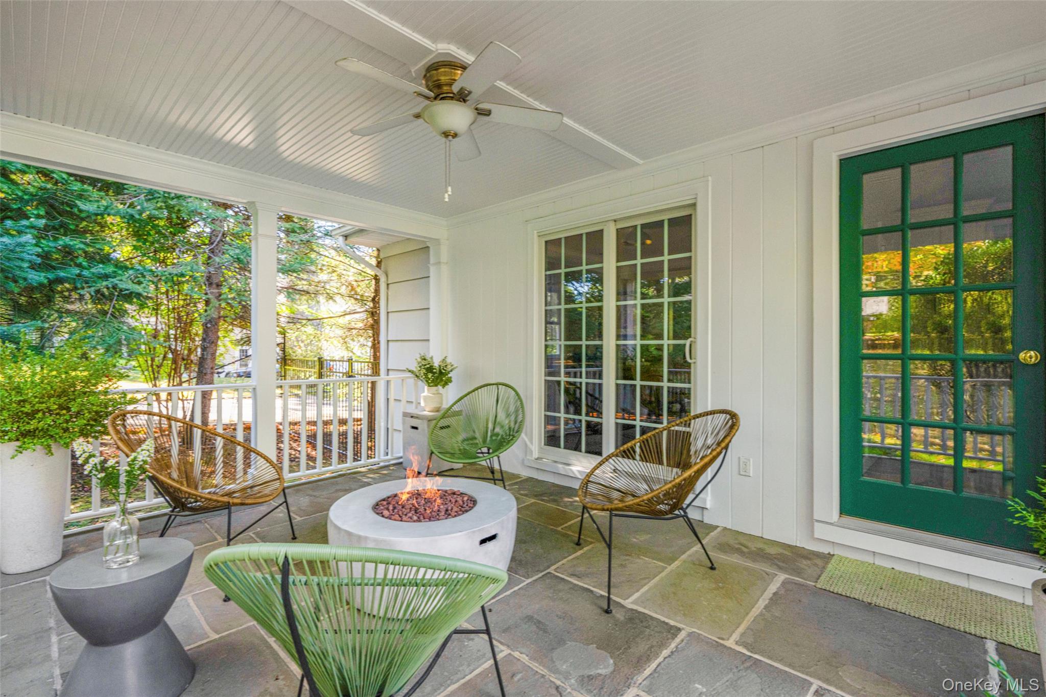 37 Barlow Lane Rye, NY 10580 - Photo 26 of 40 Covered porch extends the living space outdoors