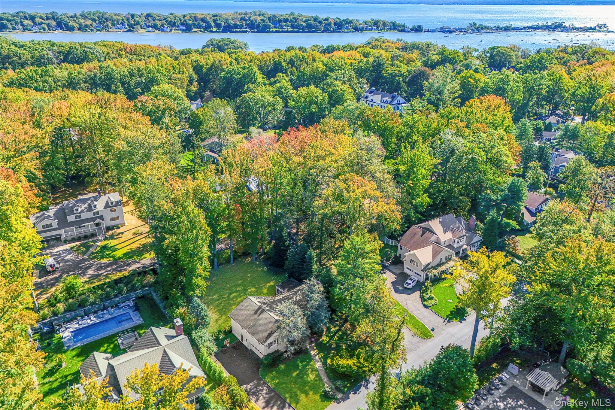 37 Barlow Lane Rye, NY 10580 - Photo 31 of 40 Overview to the Long Island Sound and The Marshlands