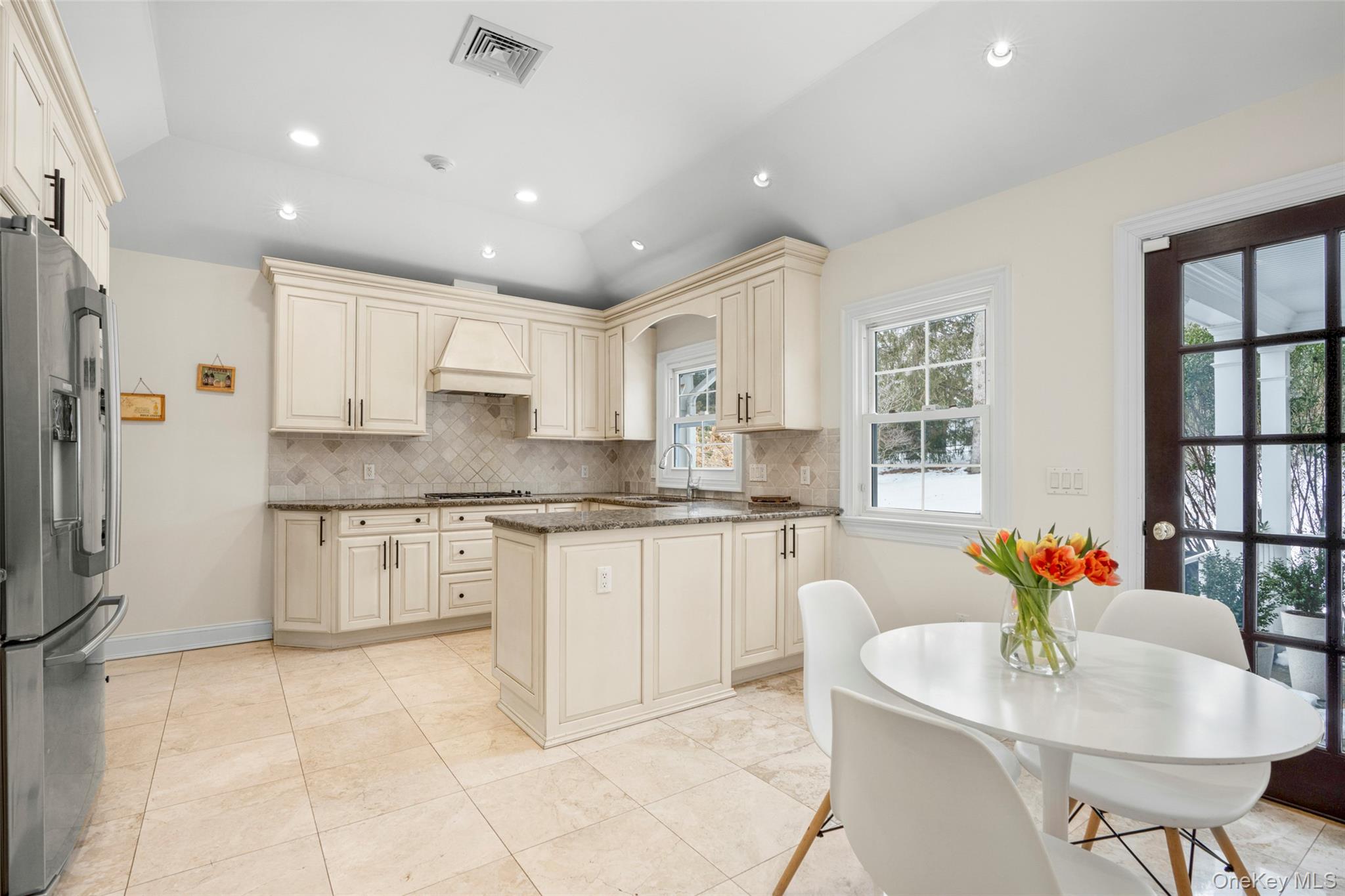 37 Barlow Lane Rye, NY 10580 - Photo 10 of 40 Dine in or out with a French door opening to the covered porch