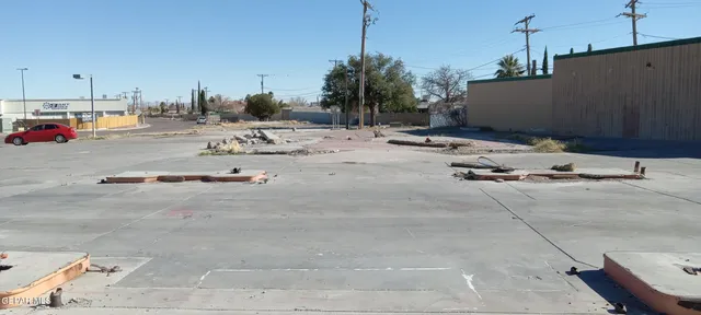 a view of the street