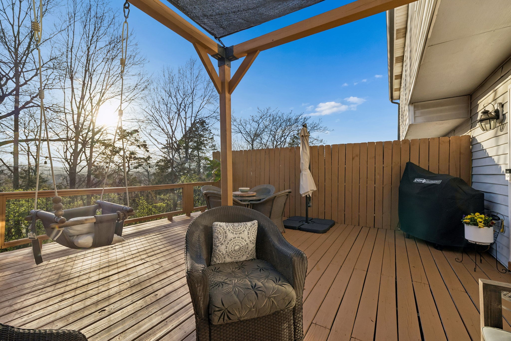 387 Huntington Ridge Drive Nashville, TN 37211 - Photo 32 of 46 a view of a couches on the roof deck