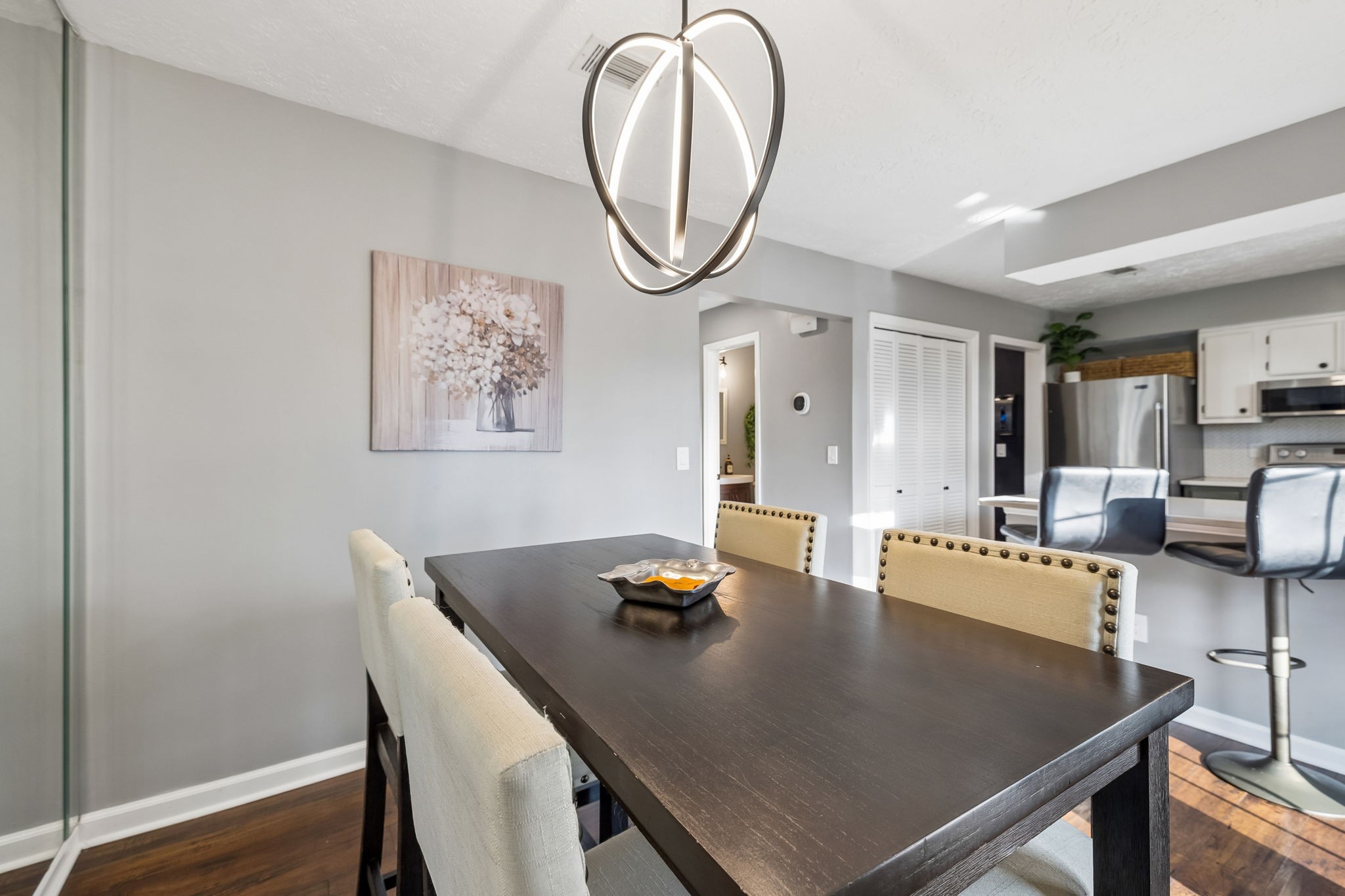 387 Huntington Ridge Drive Nashville, TN 37211 - Photo 8 of 46 a view of a dining room with furniture and a chandelier