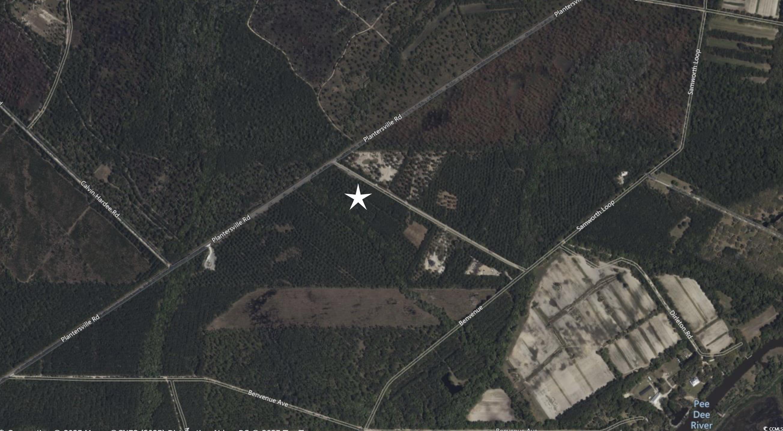0 Samworth Loop Georgetown, SC 29440 - Photo 3 of 3 Aerial map of property and surrounding area