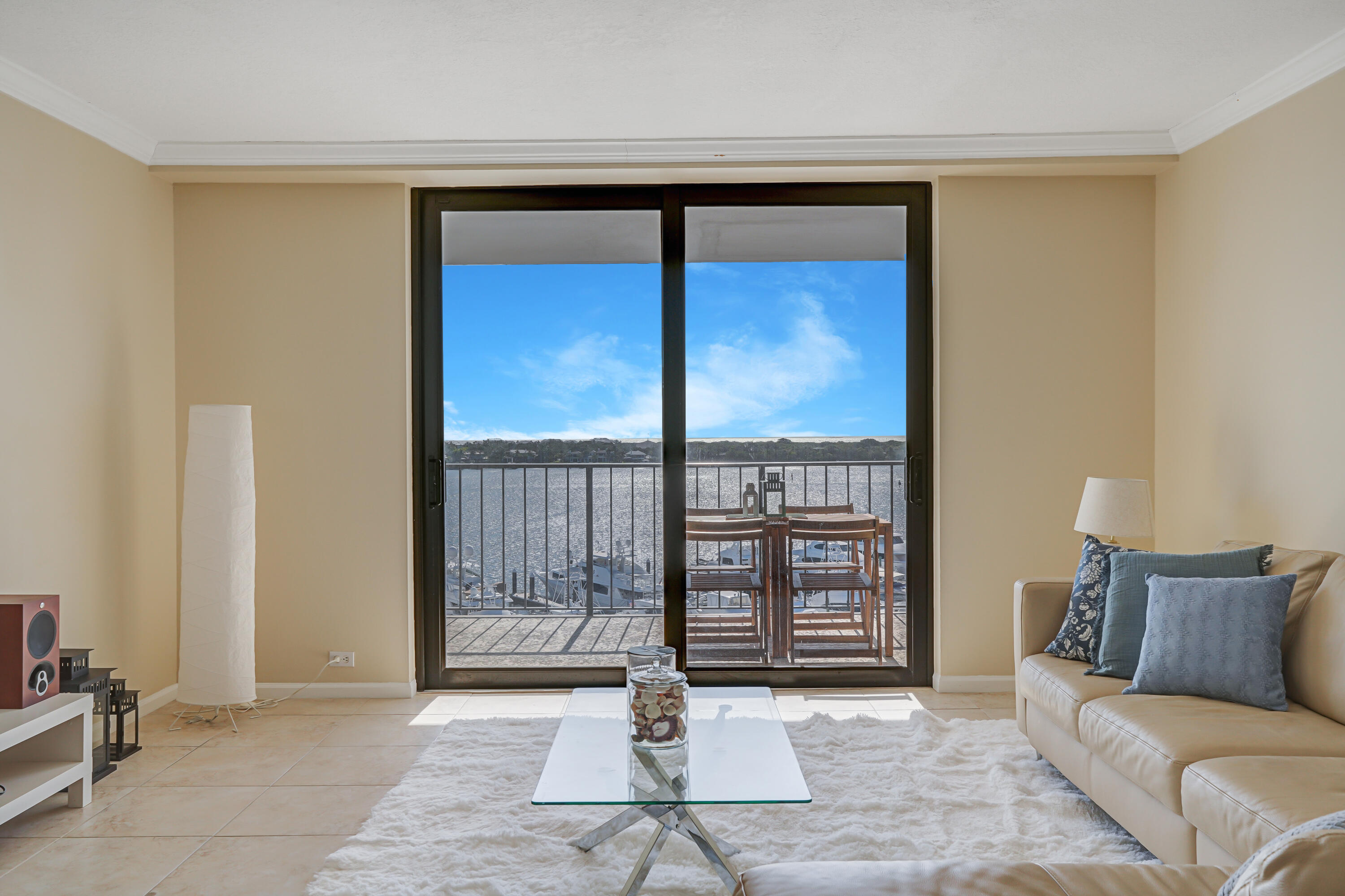 1208 Marine Way, Unit 602 North Palm Beach, FL 33408 - Photo 11 of 25 a living room with a large window