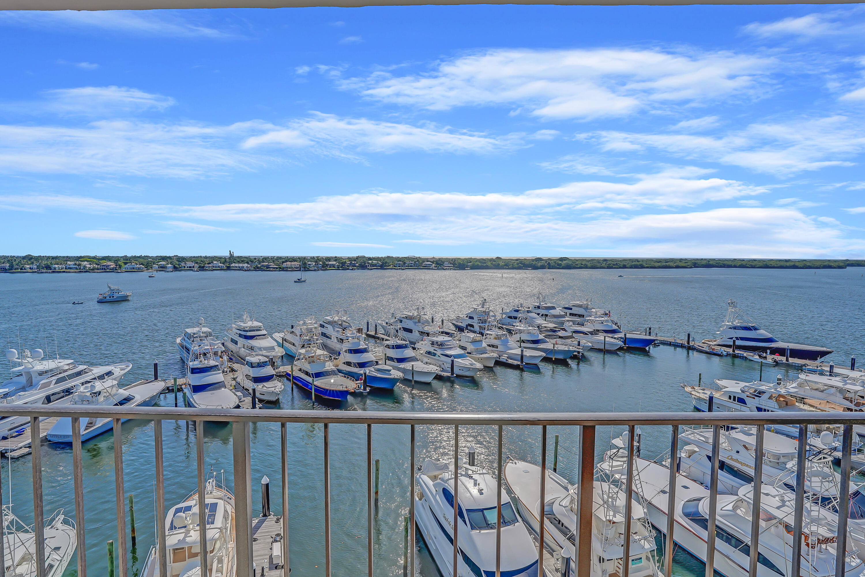 1208 Marine Way, Unit 602 North Palm Beach, FL 33408 - Photo 21 of 25 a view of a lake from a balcony