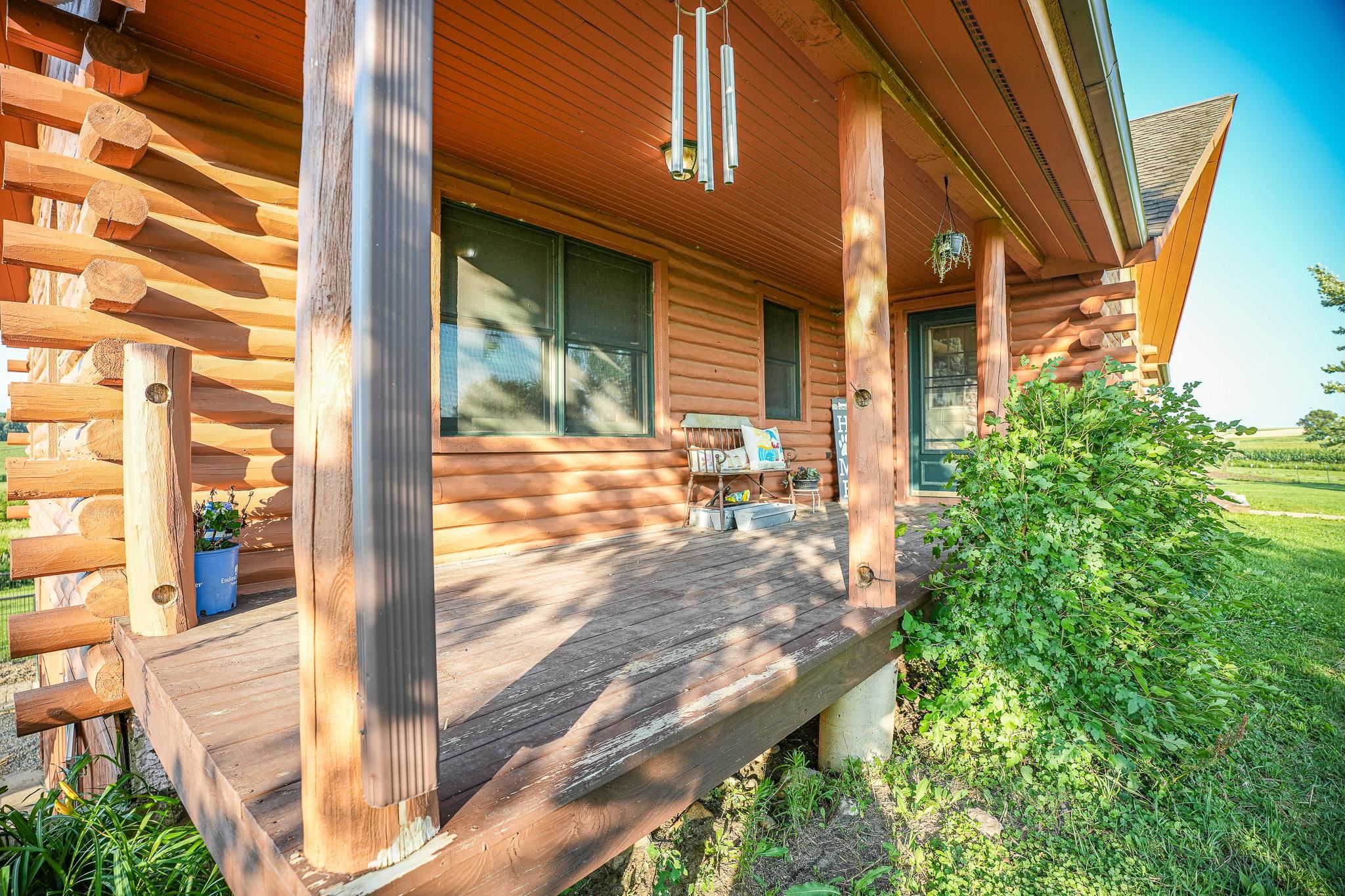 976 Paw Paw Road Paw Paw, IL 61353 - Photo 53 of 79 a view of a porch of a house