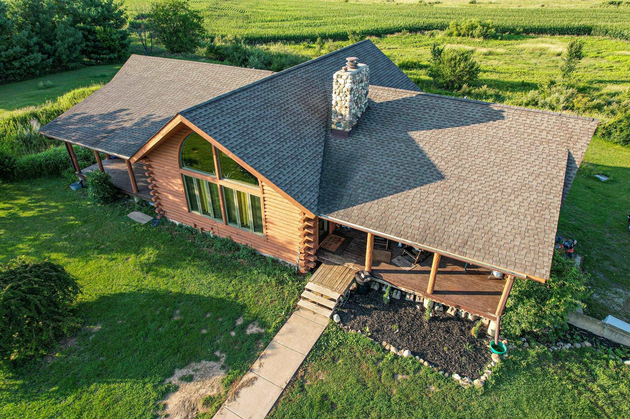 976 Paw Paw Road Paw Paw, IL 61353 - Photo 61 of 79 an aerial view of a house having yard