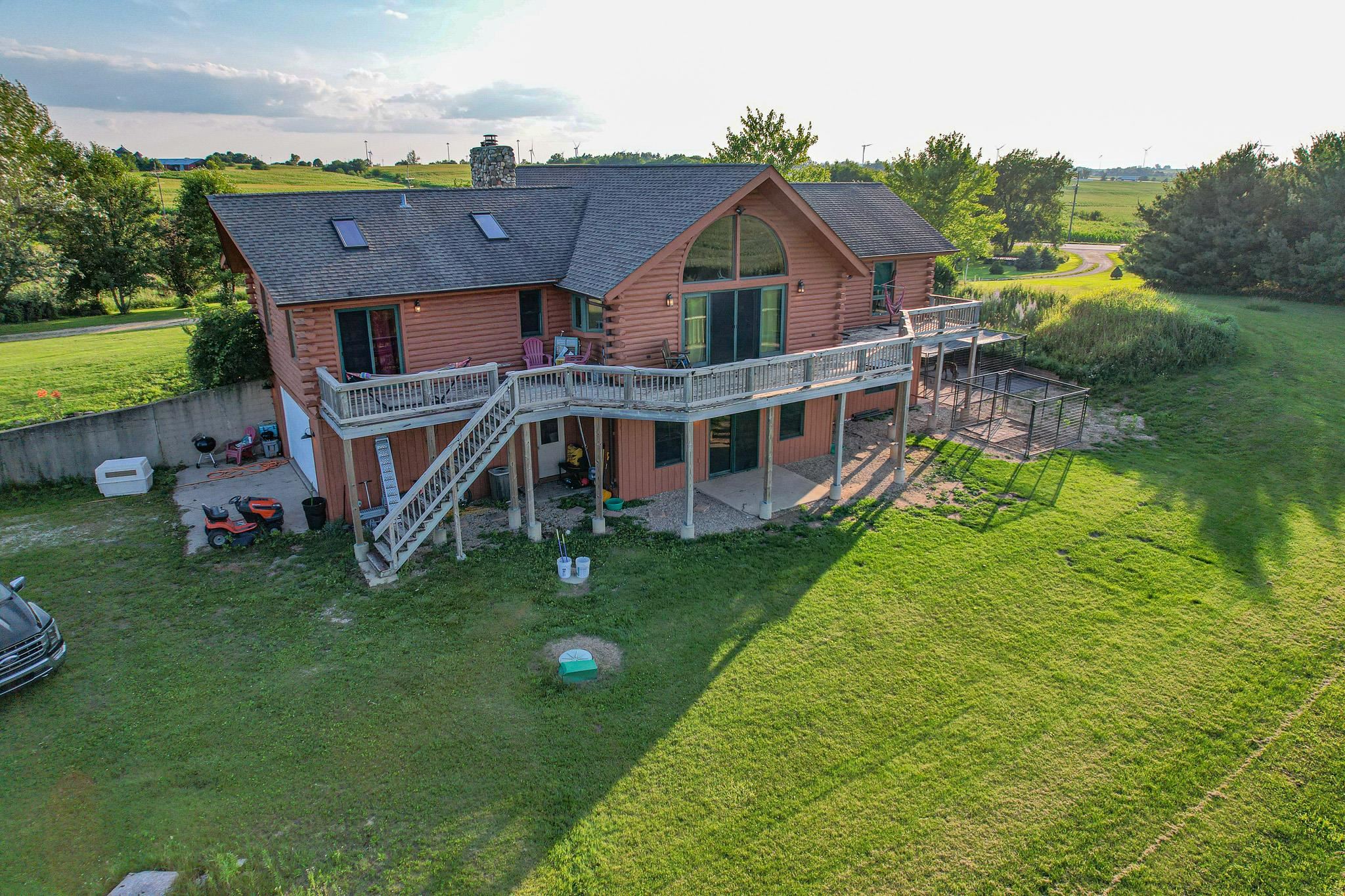976 Paw Paw Road Paw Paw, IL 61353 - Photo 65 of 79 a aerial view of a house with a big yard
