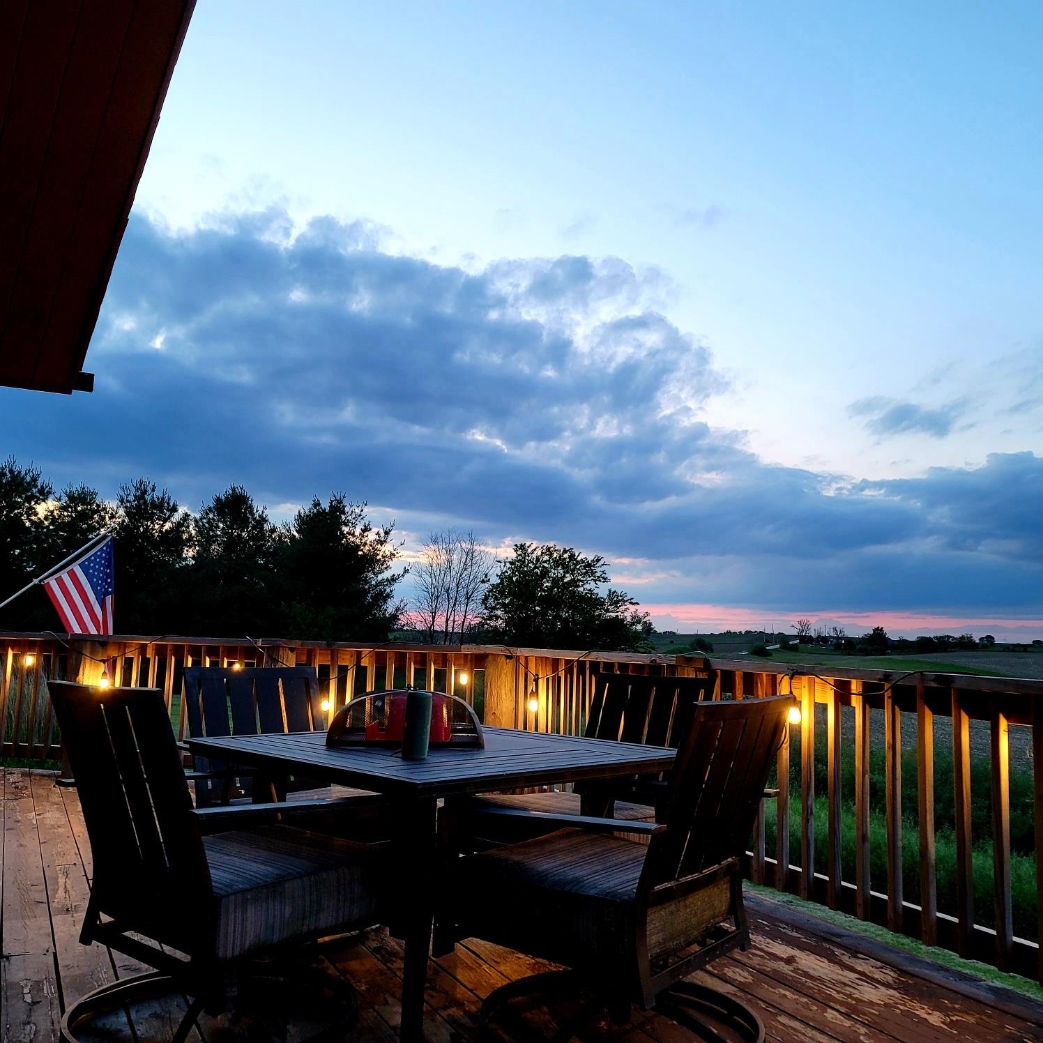 976 Paw Paw Road Paw Paw, IL 61353 - Photo 77 of 79 a view of a chairs and table on the terrace