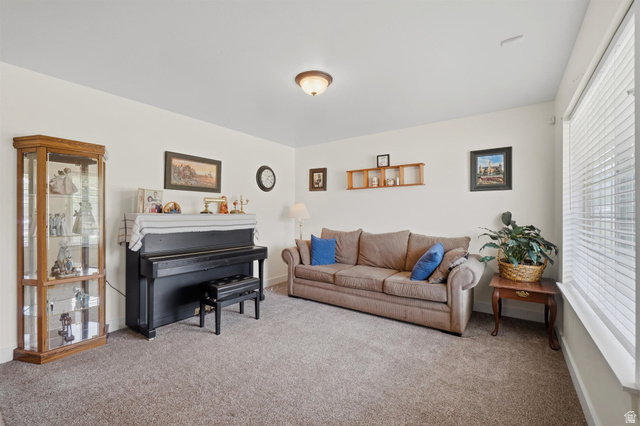 592 West 650 South Springville, UT 84663 - Photo 5 of 33 Spacious room featuring neutral carpet flooring and white walls