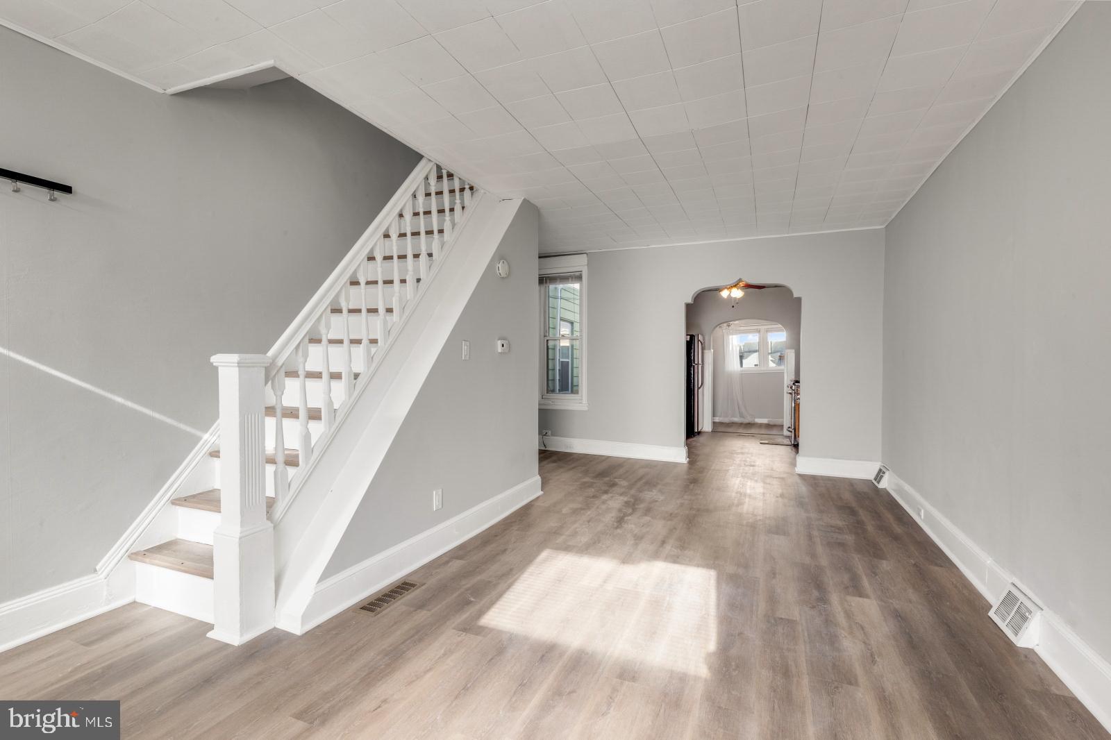 103 Daly Street Philadelphia, PA 19148 - Photo 5 of 23 a view of an entryway with wooden floor