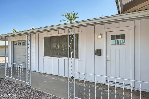 a view of a house with a window
