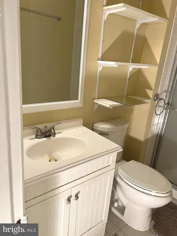 a bathroom with a sink and a vanity