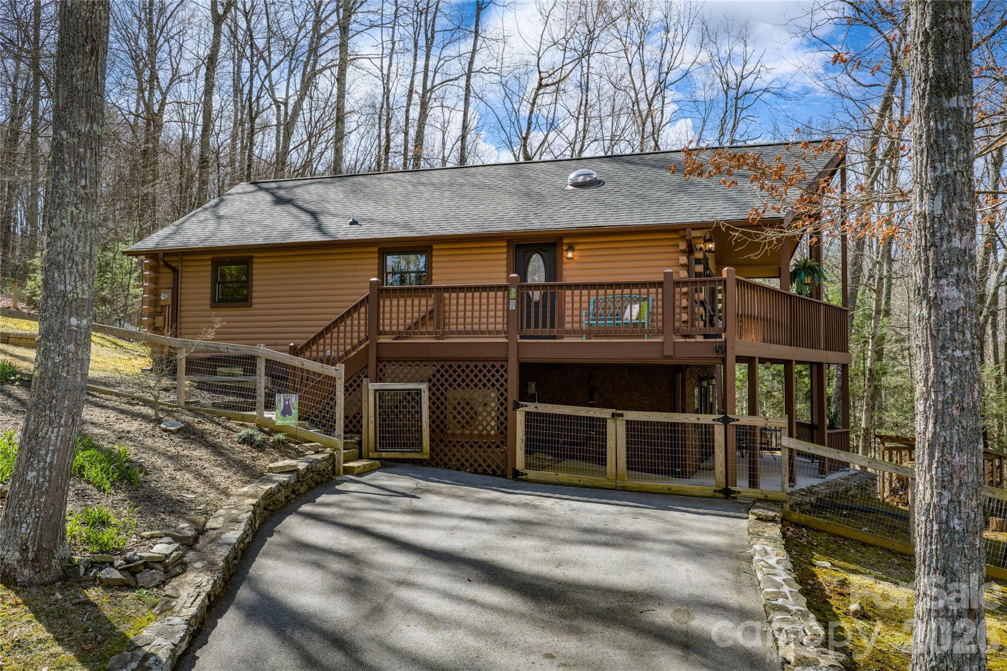 37 Cherokee Trail Fletcher, NC 28732 - Photo 28 of 34 front view of a house with a large window