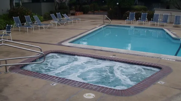 a view of a swimming pool