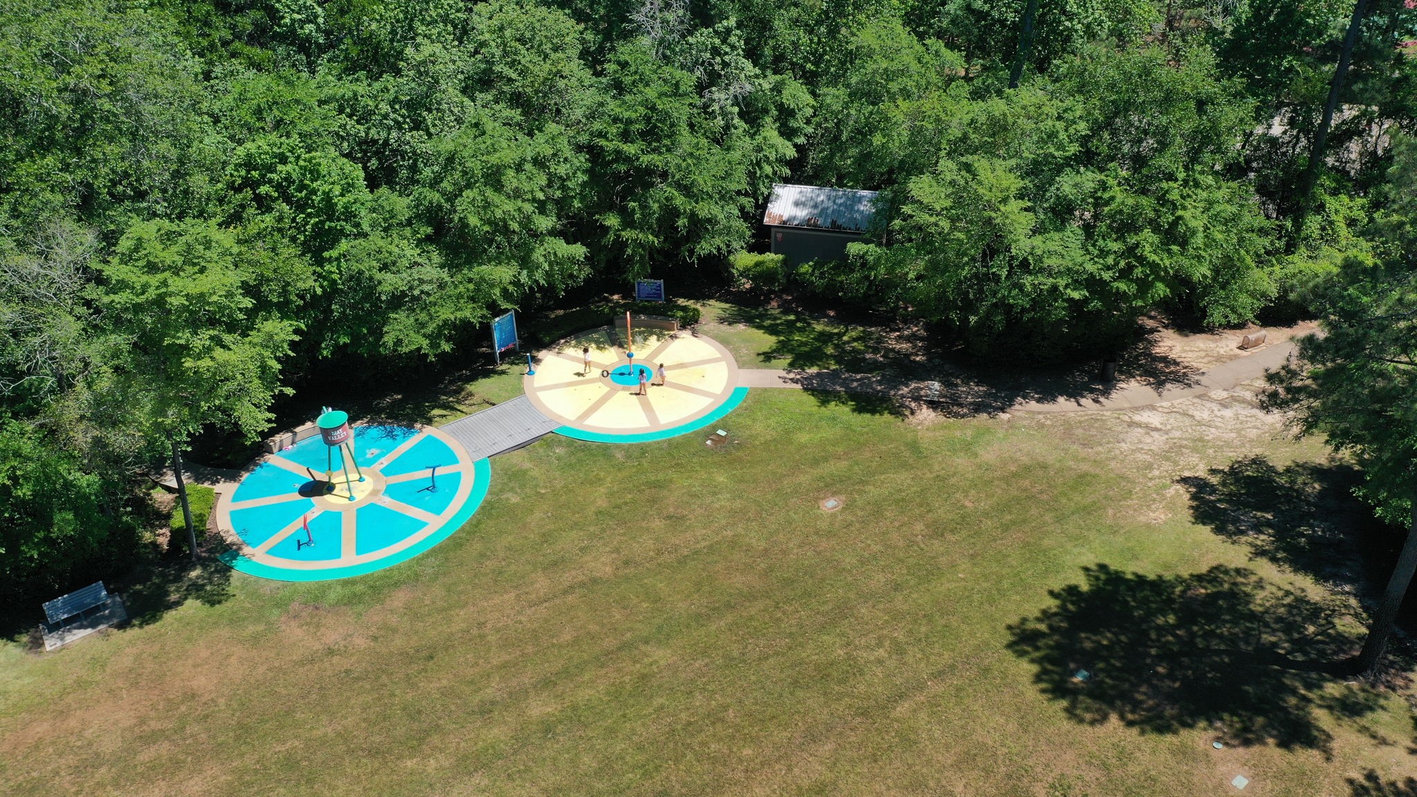 123 North Hawkhurst Circle Magnolia, TX 77354 - Photo 40 of 40 Splash pad is ready for your summer fun!