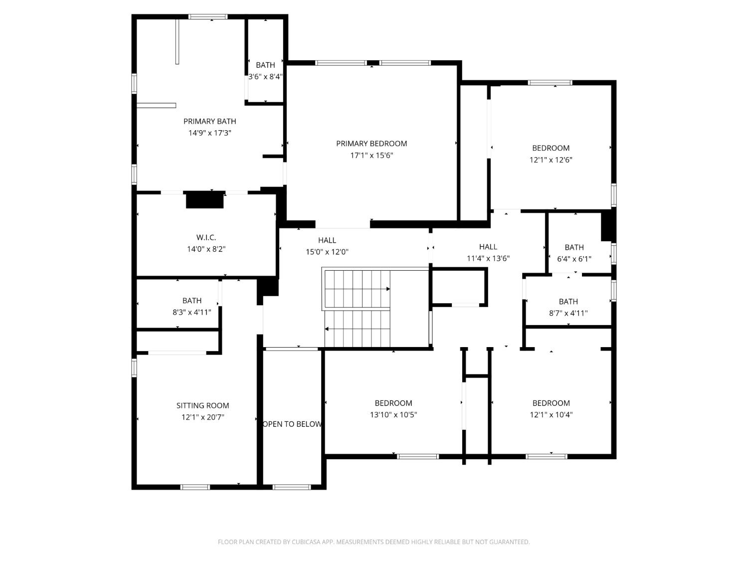4686 North Arrow Ridge Way Clovis, CA 93619 - Photo 62 of 62 Second Level - Floor Plan
