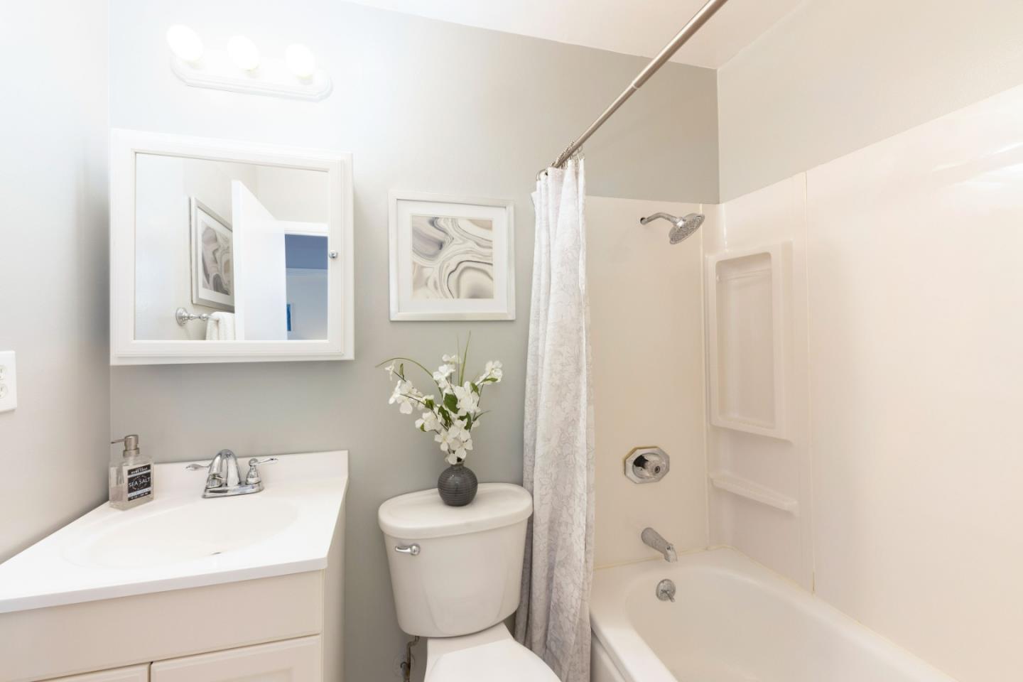 1168 Crespi Drive Pacifica, CA 94044 - Photo 18 of 42 a bathroom with a sink a toilet and shower