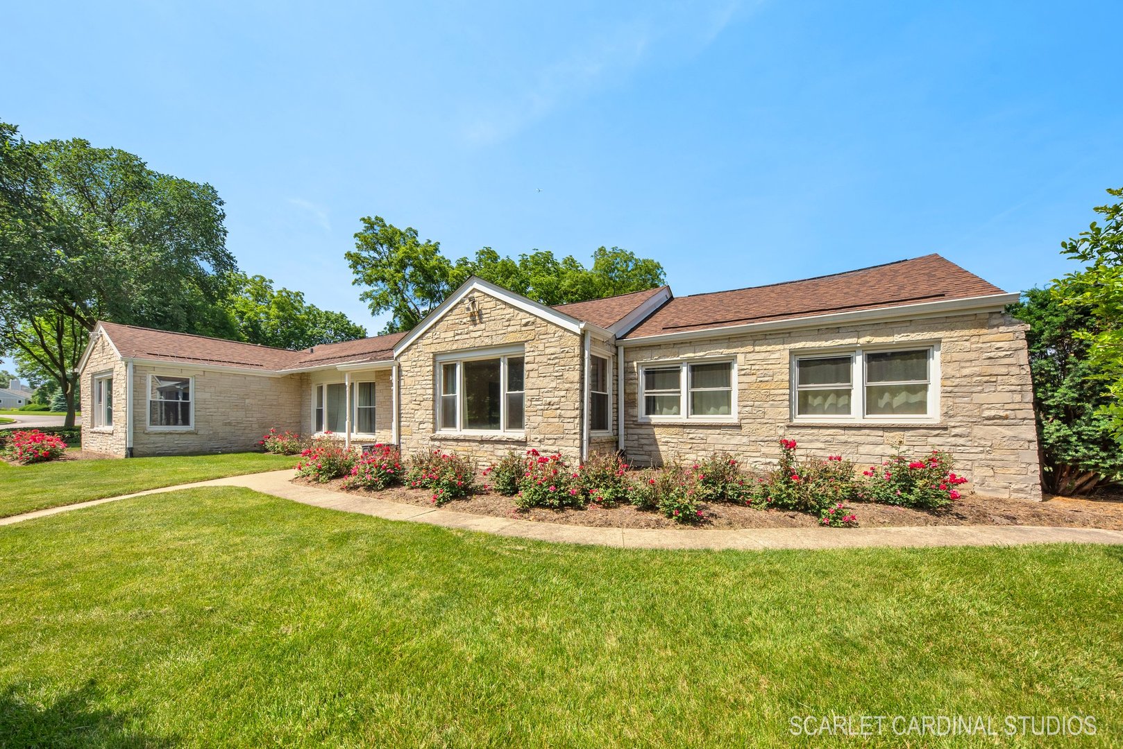 706 South Gables Boulevard Wheaton, IL 60189 - Photo 20 of 26 a front view of house with yard outdoor seating and green space