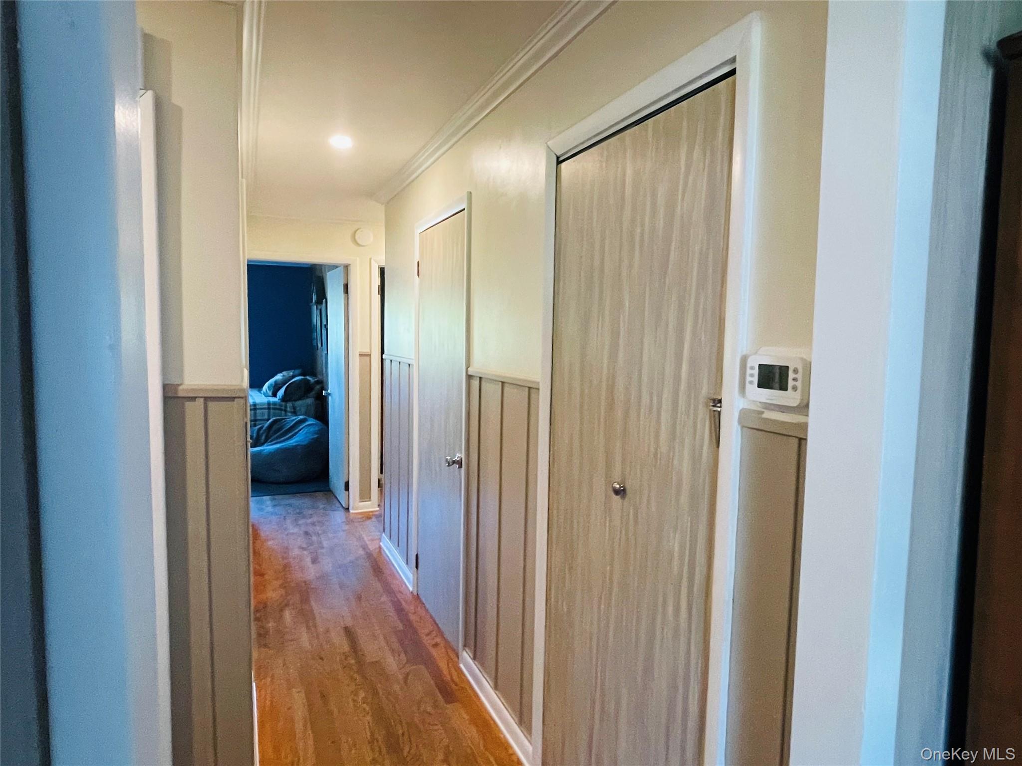 137 Cross Road Goshen, NY 10924 - Photo 22 of 50 a view of a hallway with wooden floor