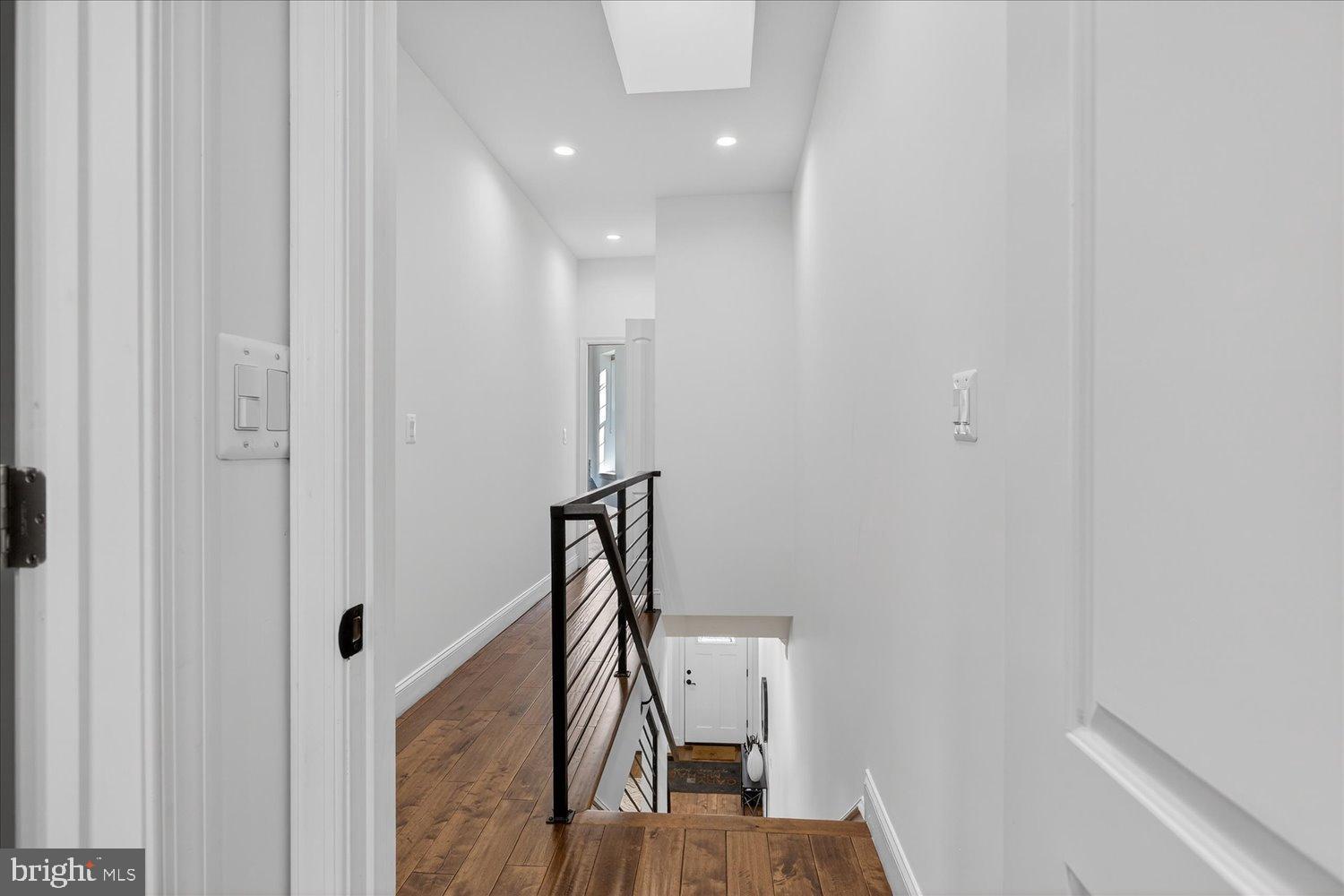 612 9th Street Northeast Washington, DC 20002 - Photo 15 of 36 Modern hallway with sleek design elements.