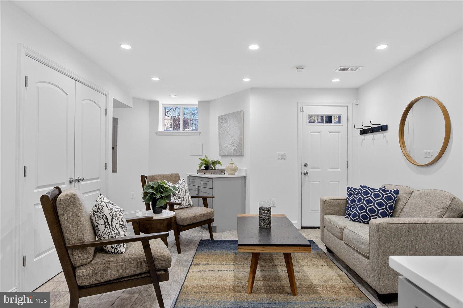 612 9th Street Northeast Washington, DC 20002 - Photo 27 of 36 Bright and inviting living space on lower level