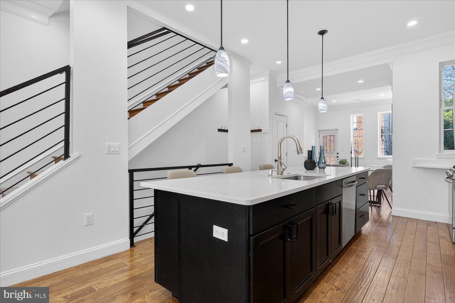 612 9th Street Northeast Washington, DC 20002 - Photo 6 of 36 Modern kitchen with sleek design elements.