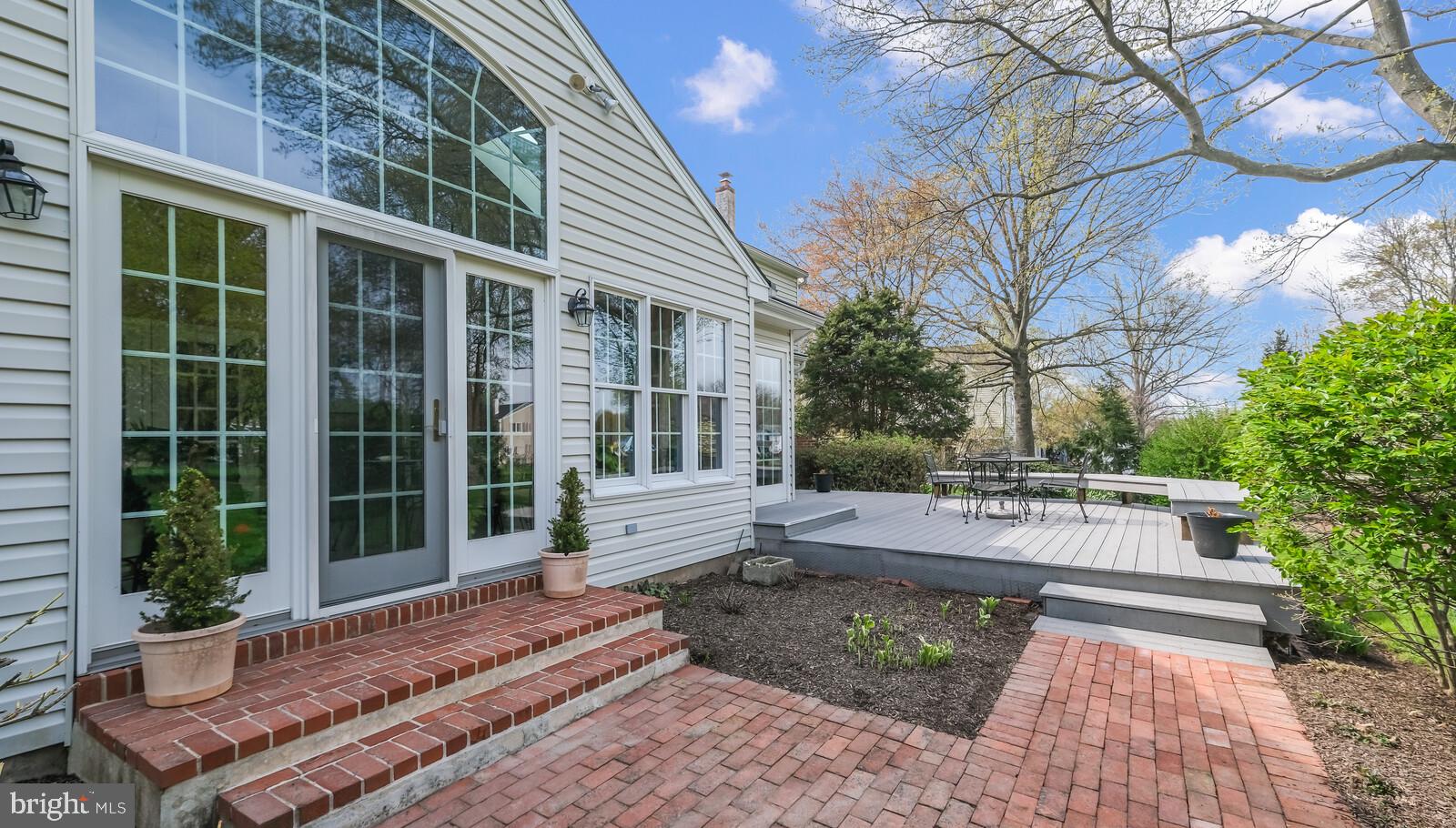 68 Buck Road Warrington, PA 18976 - Photo 39 of 45 Brick walkway/Patio off Sun Room