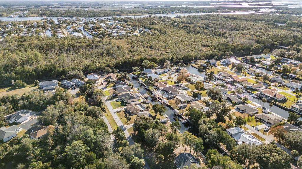 3924 North Apalachee Point Crystal River, FL 34428 - Photo 11 of 20 an aerial view of a houses with a yard