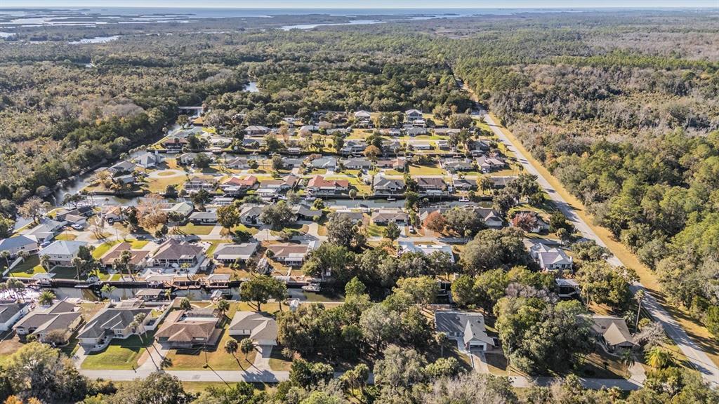 3924 North Apalachee Point Crystal River, FL 34428 - Photo 12 of 20 an aerial view of residential houses with city view
