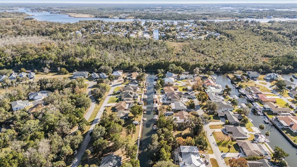 3924 North Apalachee Point Crystal River, FL 34428 - Photo 10 of 20 an aerial view of residential house with parking and trees