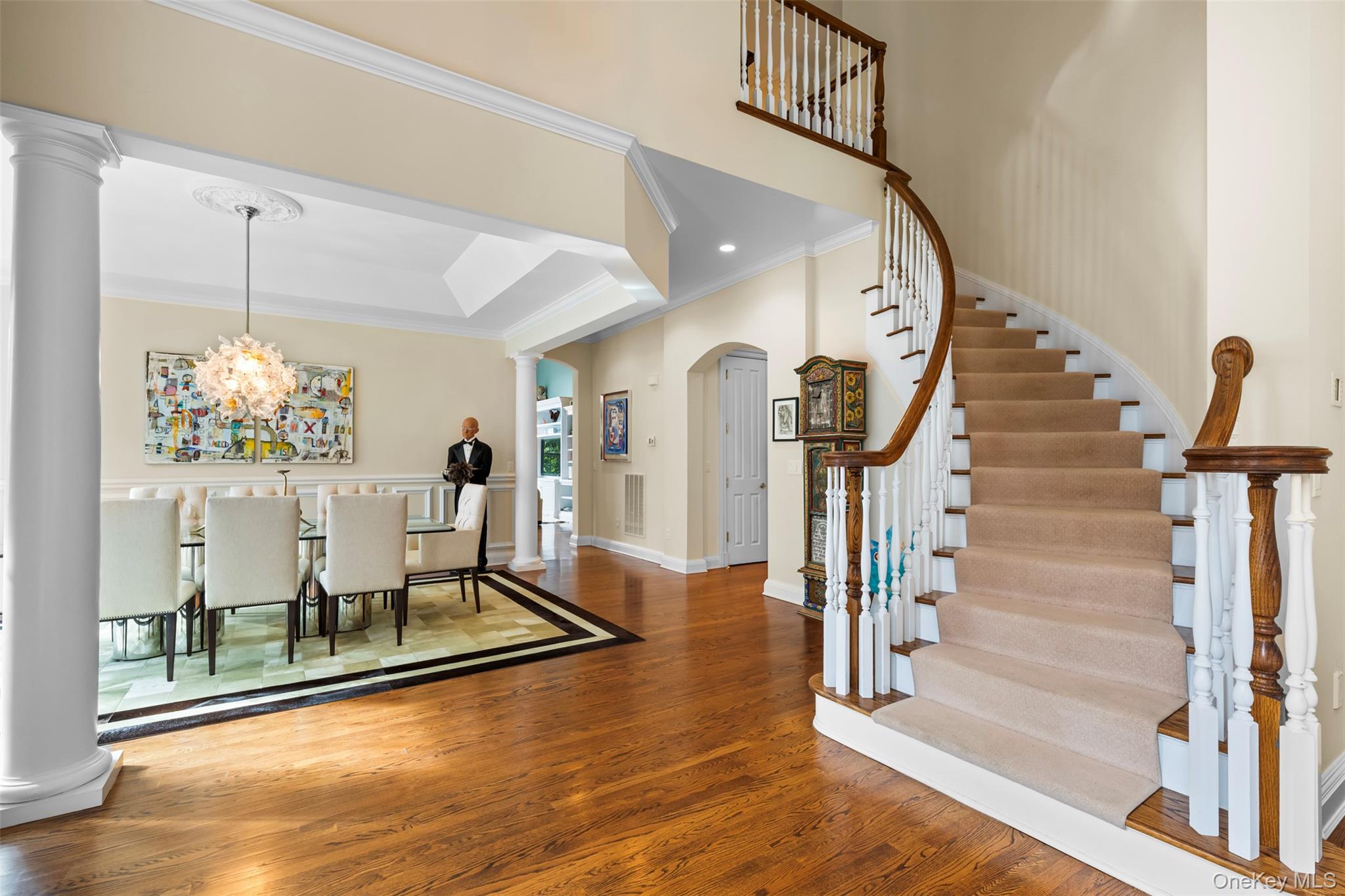 10 Shadow Tree Lane Briarcliff Manor, NY 10510 - Photo 3 of 38 Gorgeous staircase welcome you in