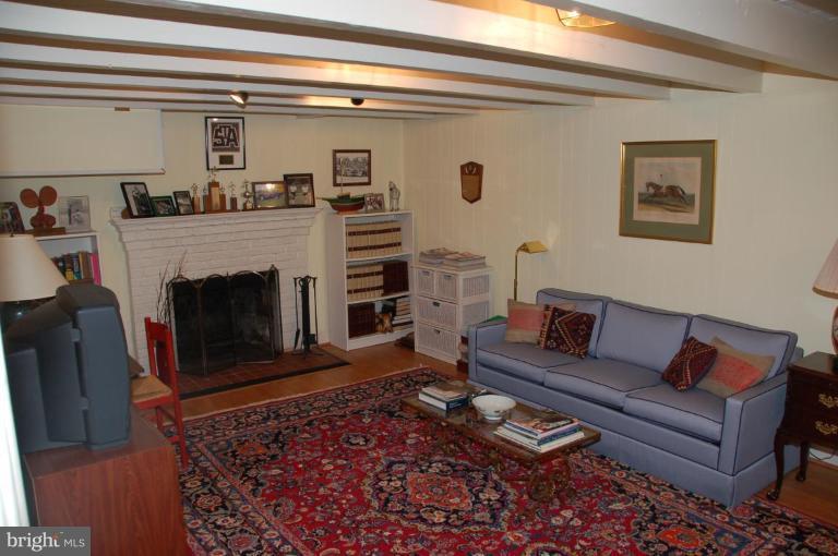 9507 Bruce Drive Silver Spring, MD 20901 - Photo 11 of 16 a living room with furniture and a fireplace
