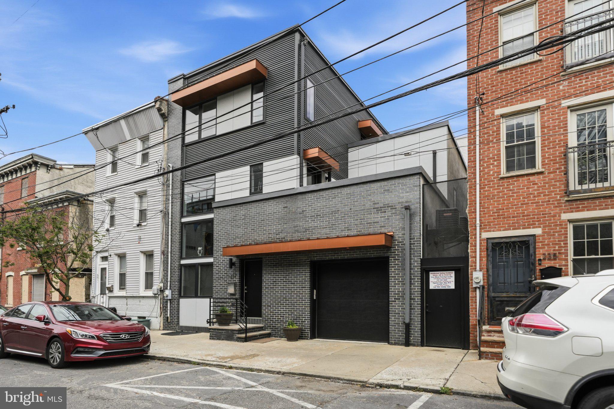 Modern urban residence with sleek design.