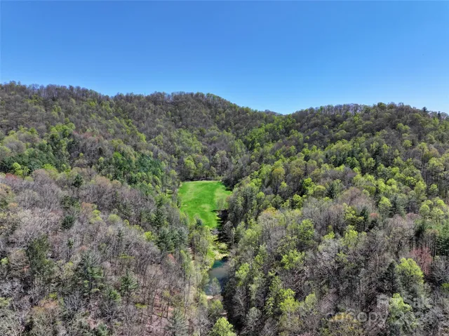 a view of a green field