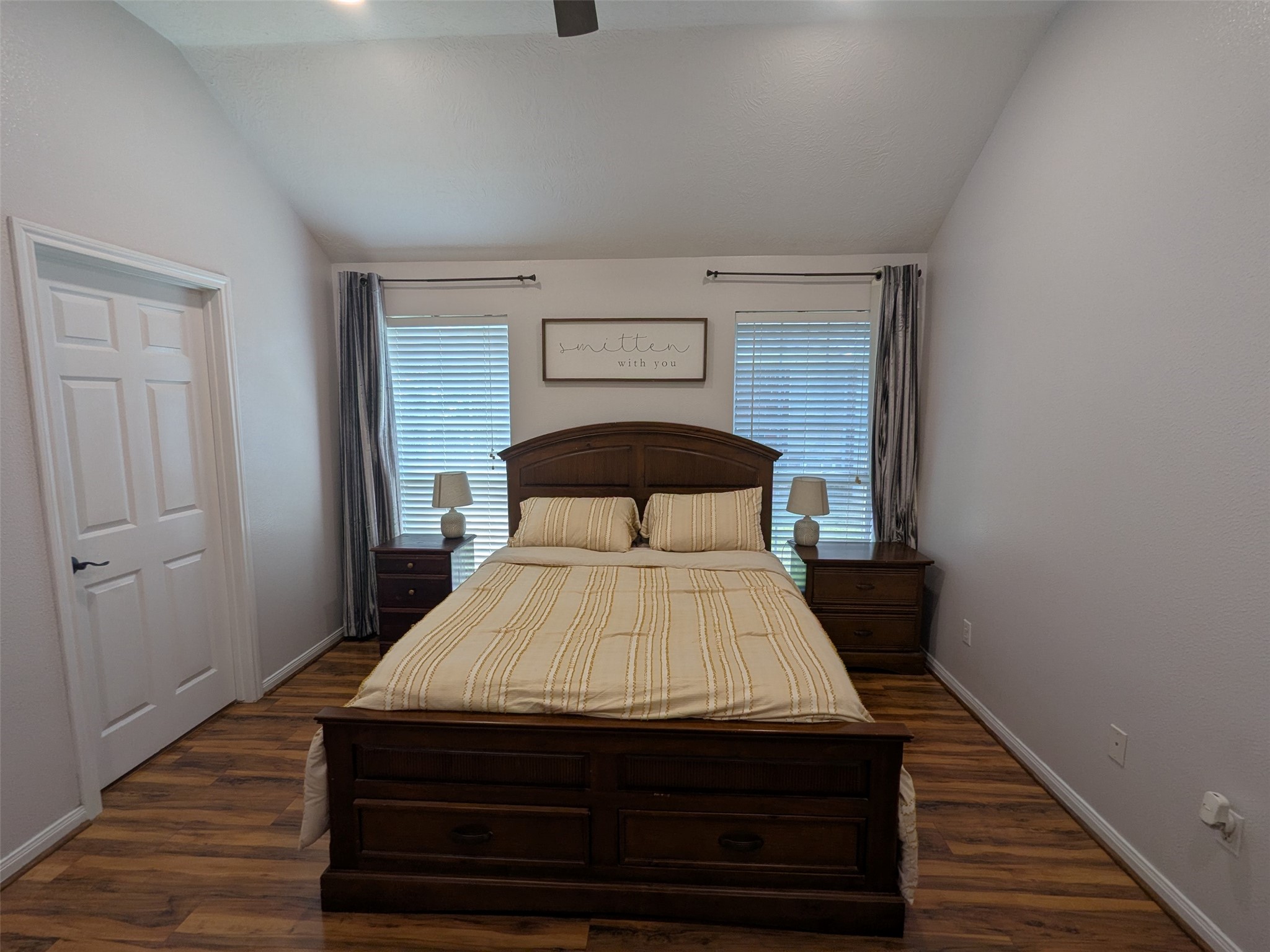 1035 North Colbert Street Dayton, TX 77535 - Photo 8 of 17 Primary Bedroom with ceiling fan.