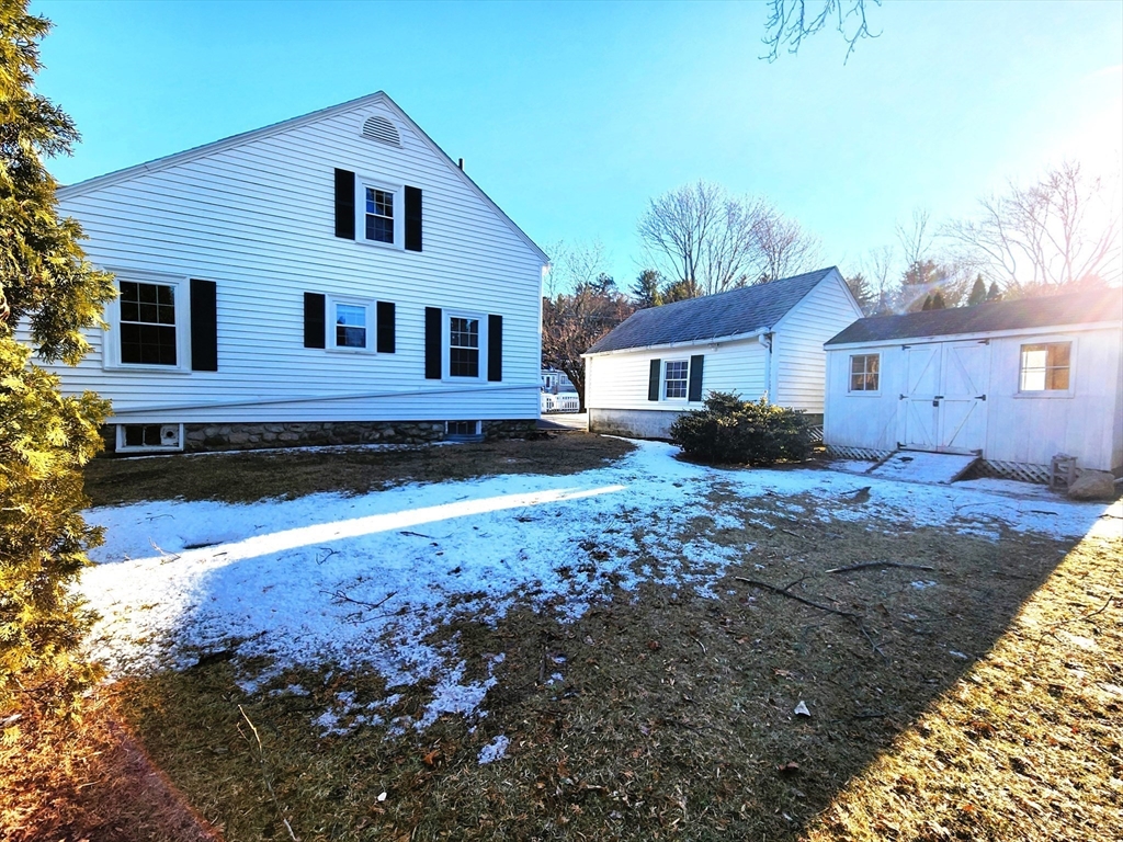 350 Thompson Road Webster, MA 01570 - Photo 33 of 41 a front view of a house with a yard
