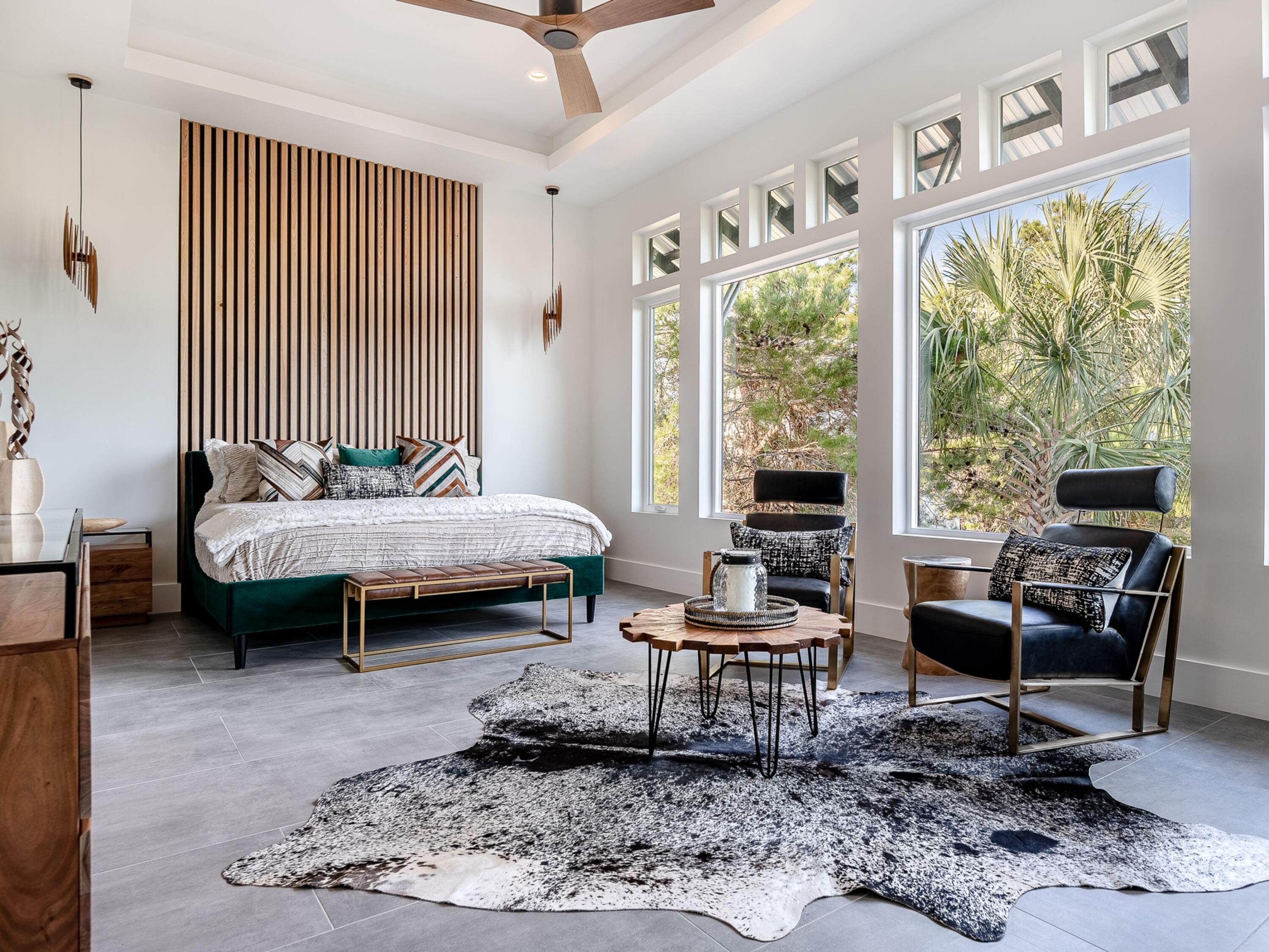 124 Hilltop Drive Santa Rosa Beach, FL 32459 - Photo 17 of 65 a living room with furniture and a large window