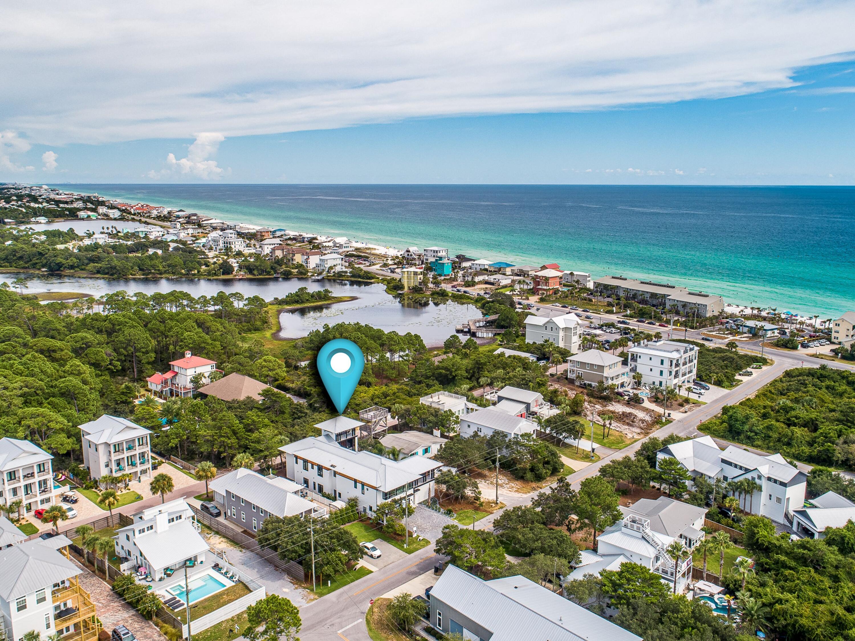 124 Hilltop Drive Santa Rosa Beach, FL 32459 - Photo 63 of 65 a view of a city