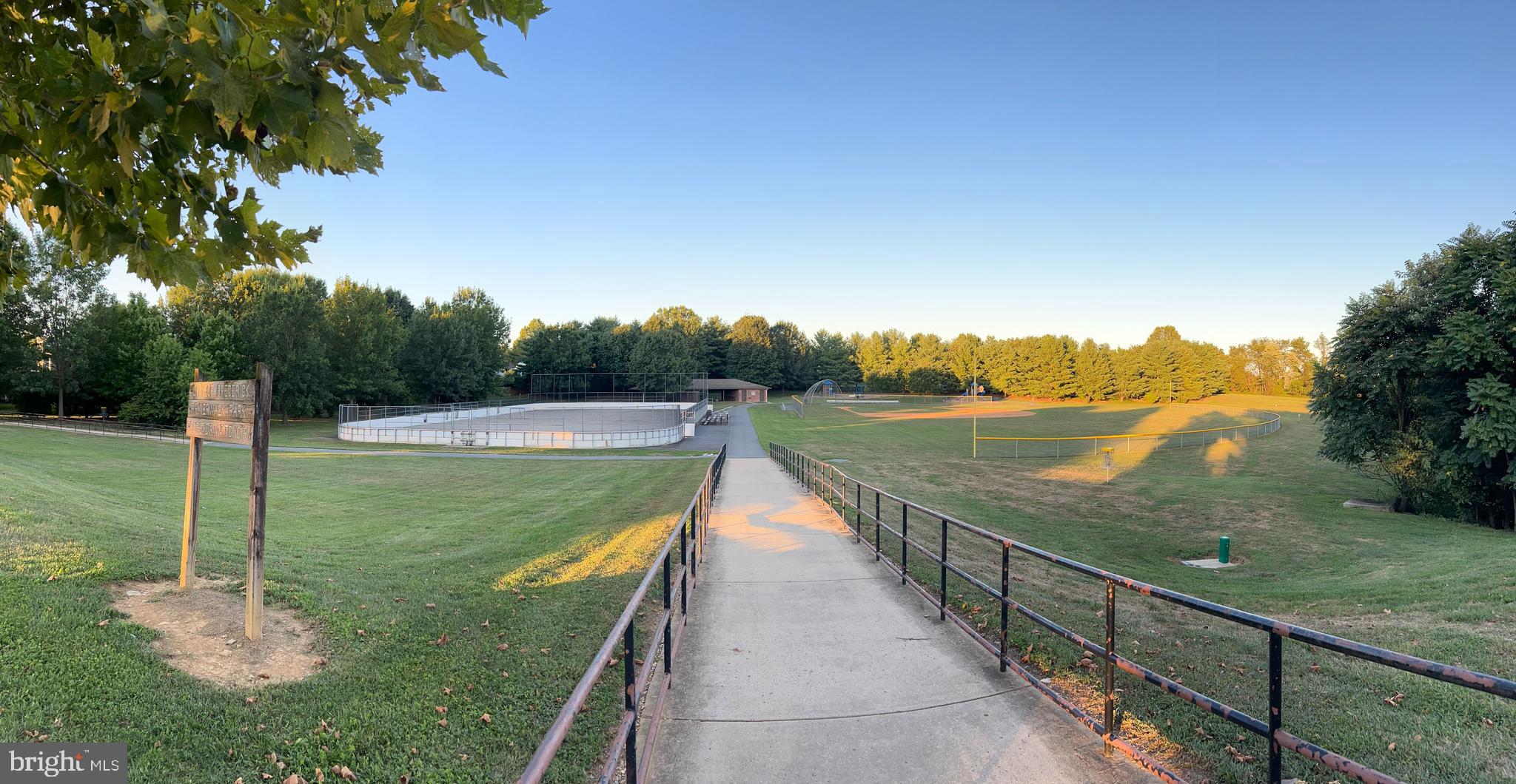 811 Stratford Way, Unit D Frederick, MD 21701 - Photo 22 of 25 a view of a lake from a balcony