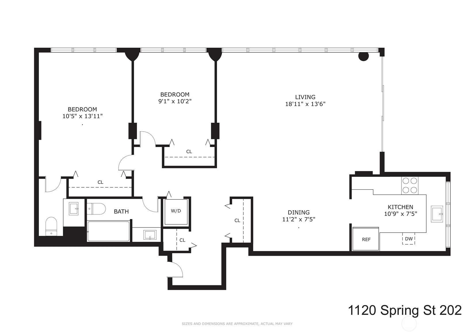 1120 Spring Street, Unit 202 Seattle, WA 98104 - Photo 16 of 27 Gallery Image 16