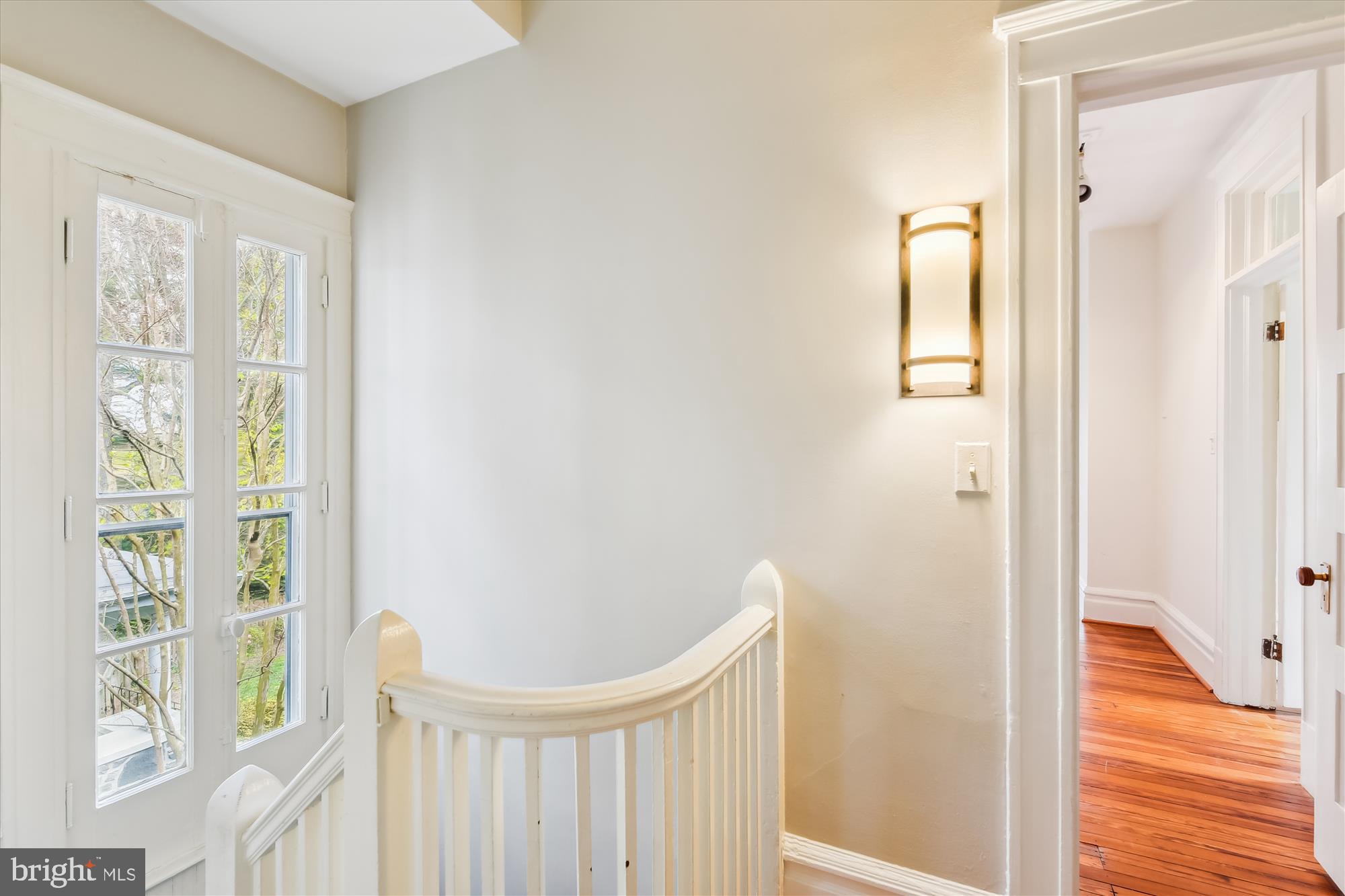 205 Ridgewood Road Baltimore, MD 21210 - Photo 47 of 71 Back Hall and Back Staircase