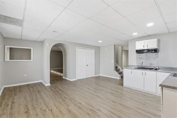 a view of empty room