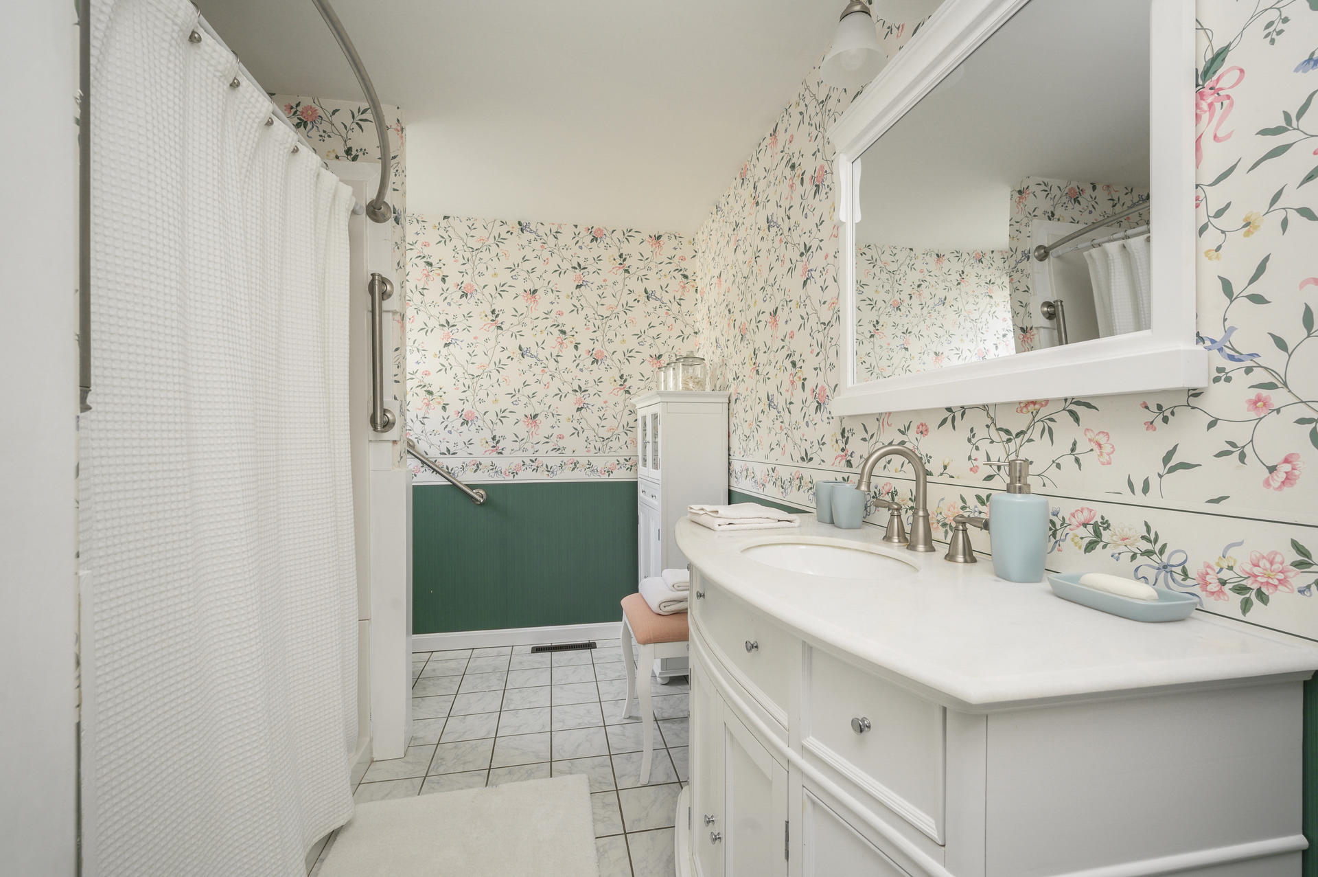 26 Harbor Hills Road Centerville, MA 02632 - Photo 17 of 20 a bathroom with a sink and a mirror