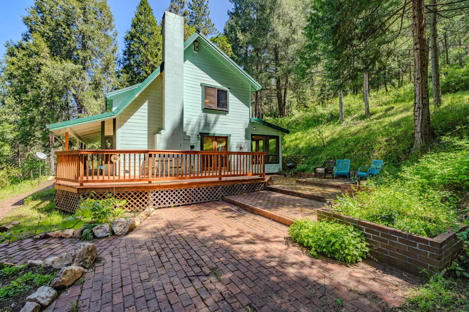 4040 Cedar Creek Road Fiddletown, CA 95629 - Photo 60 of 70 a view of a small house in the forest