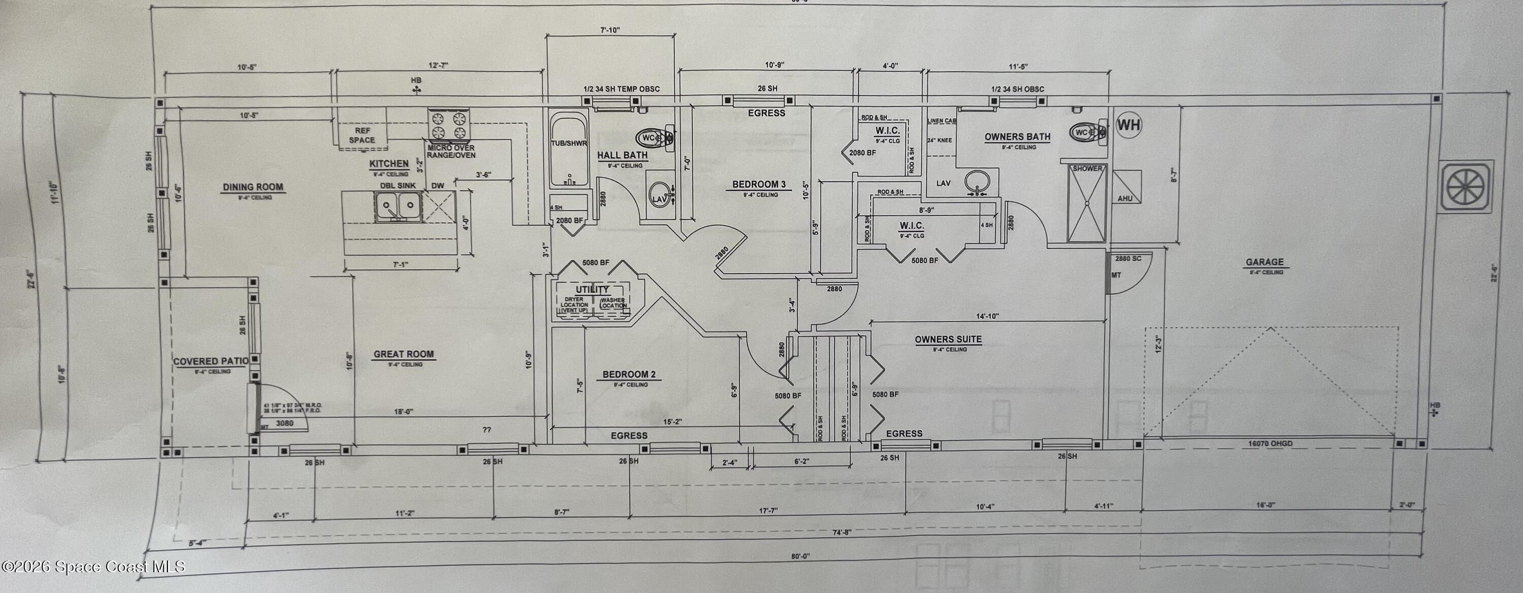 110 West Fee Avenue Melbourne, FL 32901 - Photo 110 of 112 crop of builder print