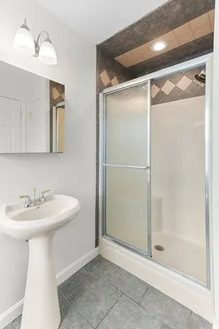 a view of a house with a garage