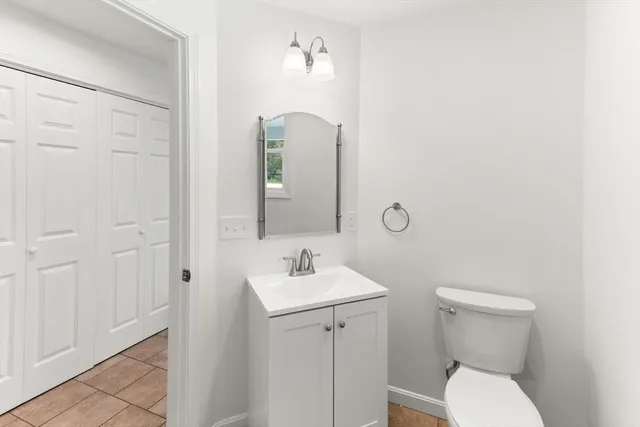 a view of a bath tub