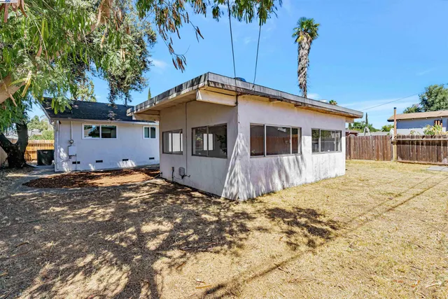 a house with a outdoor space